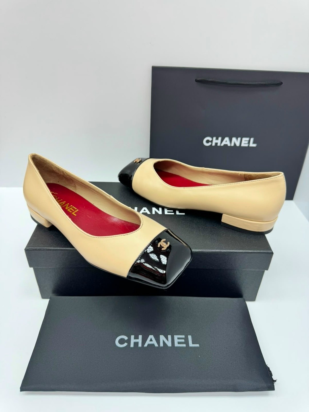 балетки chanel,туфли chanel,,туфли в стиле chanel,туфли шанель