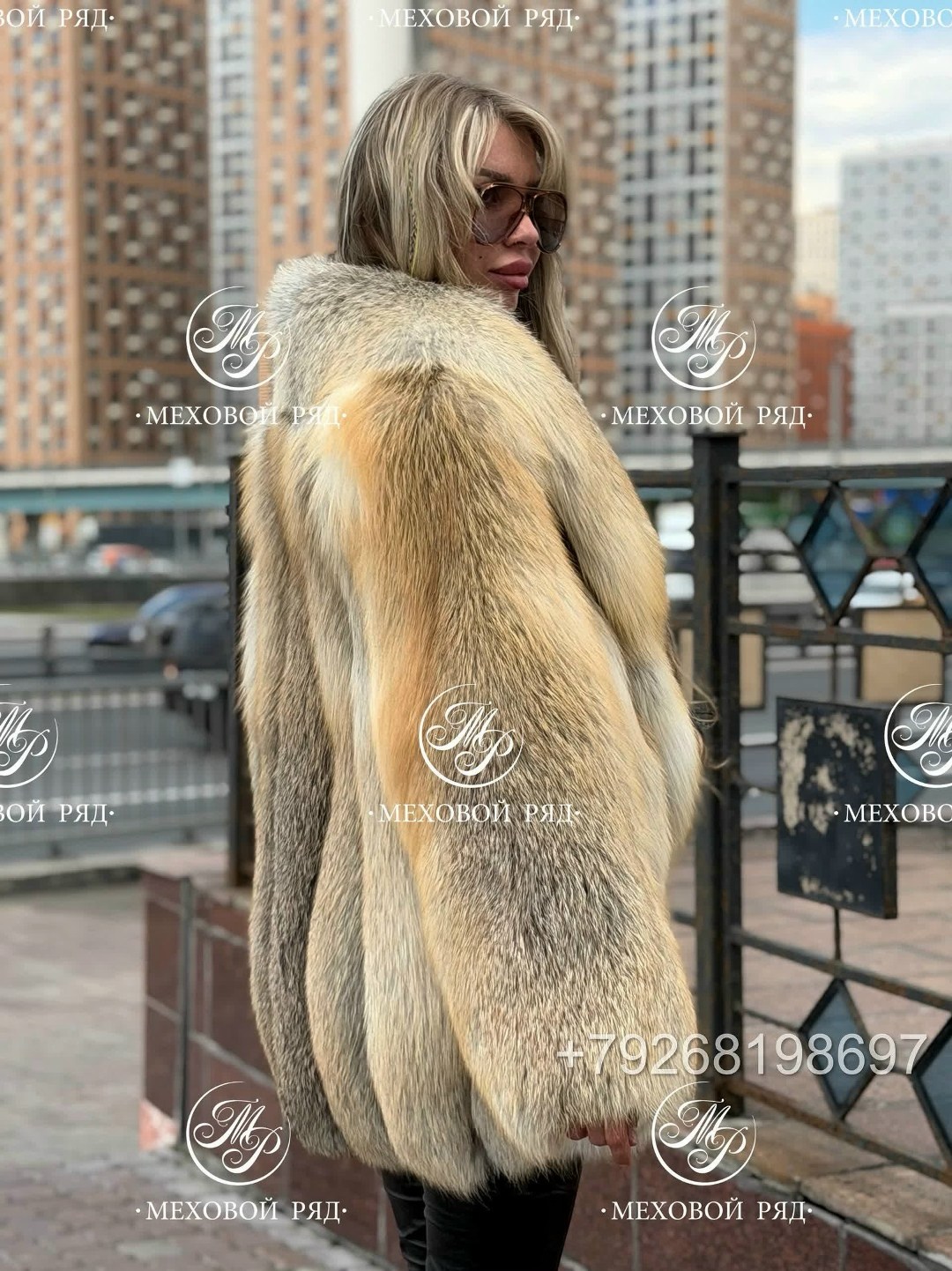 полушубок из аукционного меха лисы fawn light,полушубок из лисы,шуба из лисы,шубка из меха финской лисицы,шуба лиса