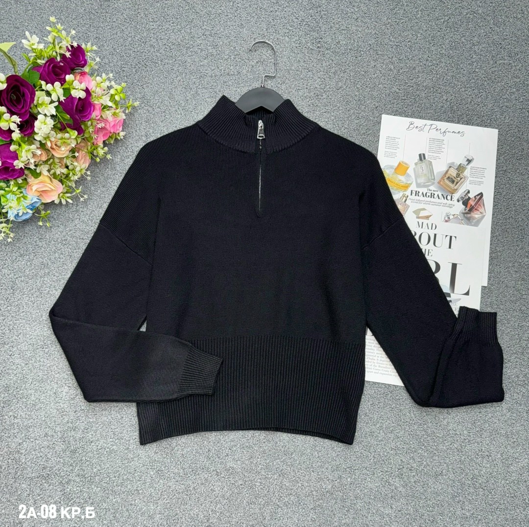 свитер оверсайз с горлом на молнии kk fashion,свитер оверсайз с горлом на молнии теплый вязаный,джемпер женский,свитер женский,свитер с замком