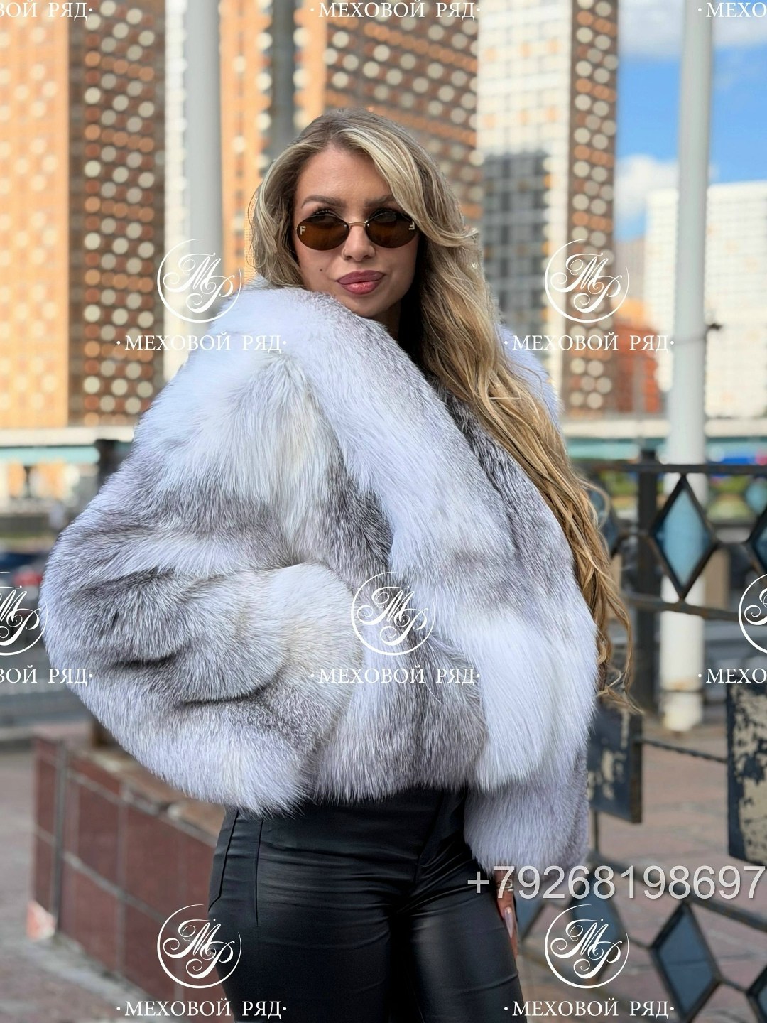 шуба из чернобурой лисы,песец шуба,полушубок из чернобурки,шуба короткая,полушубок из арктической лисы