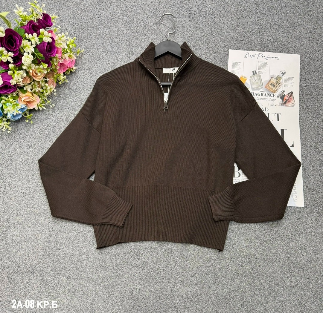 свитер оверсайз с горлом на молнии kk fashion,свитер оверсайз с горлом на молнии теплый вязаный,джемпер женский,свитер женский,свитер с замком