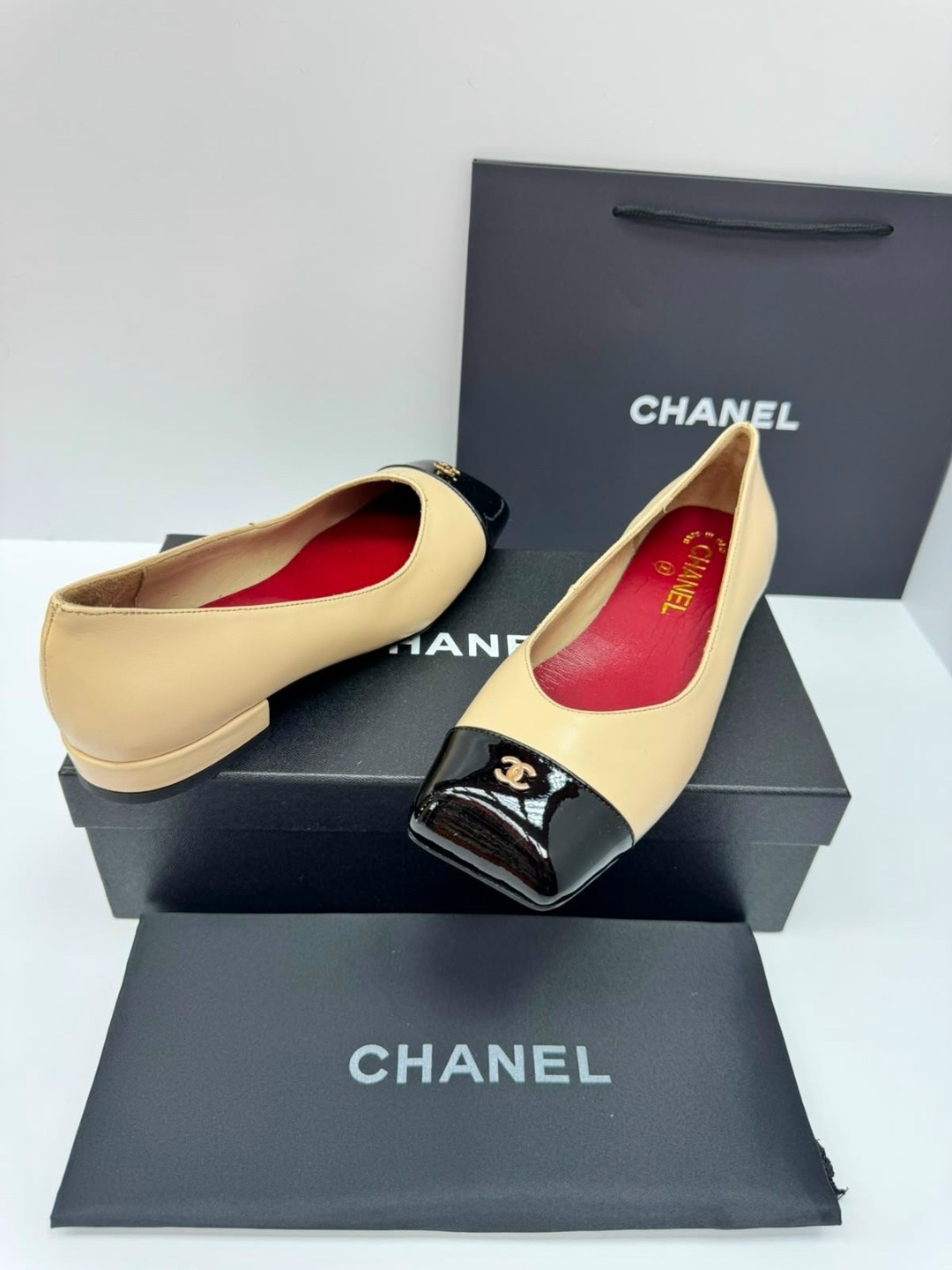 балетки chanel,туфли chanel,,туфли в стиле chanel,туфли шанель