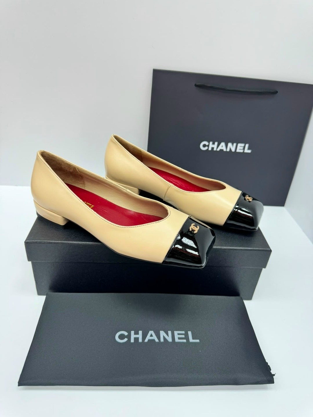 балетки chanel,туфли chanel,,туфли в стиле chanel,туфли шанель