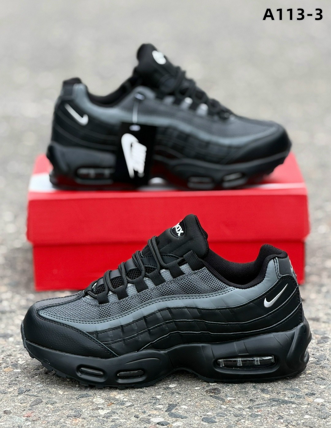 кроссовки nike air max 95,nike air max 95 черные,найк аир макс 95 черные,nike air max 95 black,мужские кроссовки nike air max