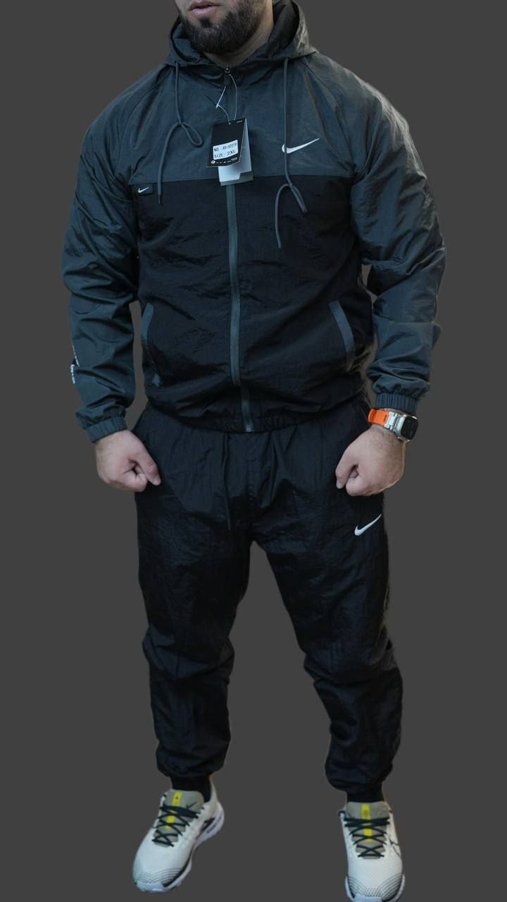 костюм спортивный nike,спортивный костюм от фирмы ni e,спортивный костюм мужской nike,костюм широкие спортивный плащевка nike isalino,мужская спортивная одежда