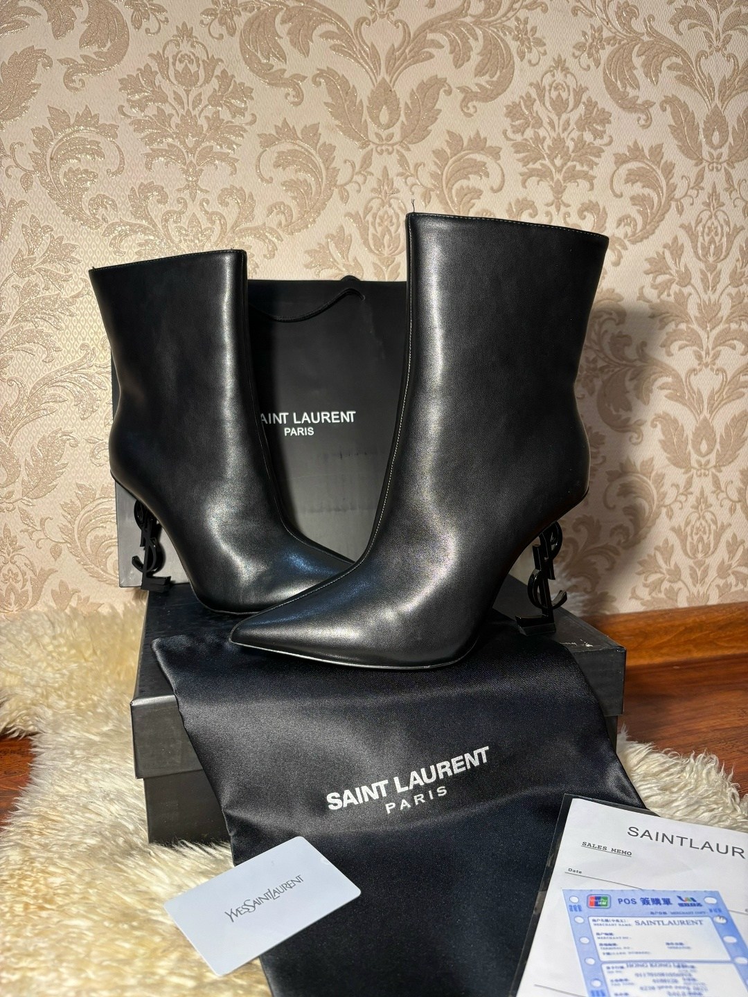 ботильоны saint laurent,полусапоги saint laurent,saint laurent,ботильоны yves saint laurent,ботильоны saint laurent черный