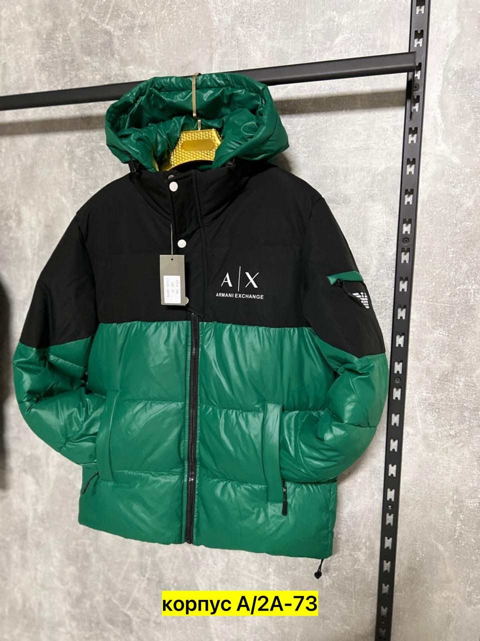 мужская зимняя куртка,куртка armani exchange с капюшоном демисезонная,куртка,куртка зимняя,зимняя куртка armani