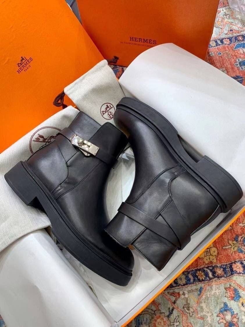 ,ботинки hermes,гермес ,женская ,модные ботильоны