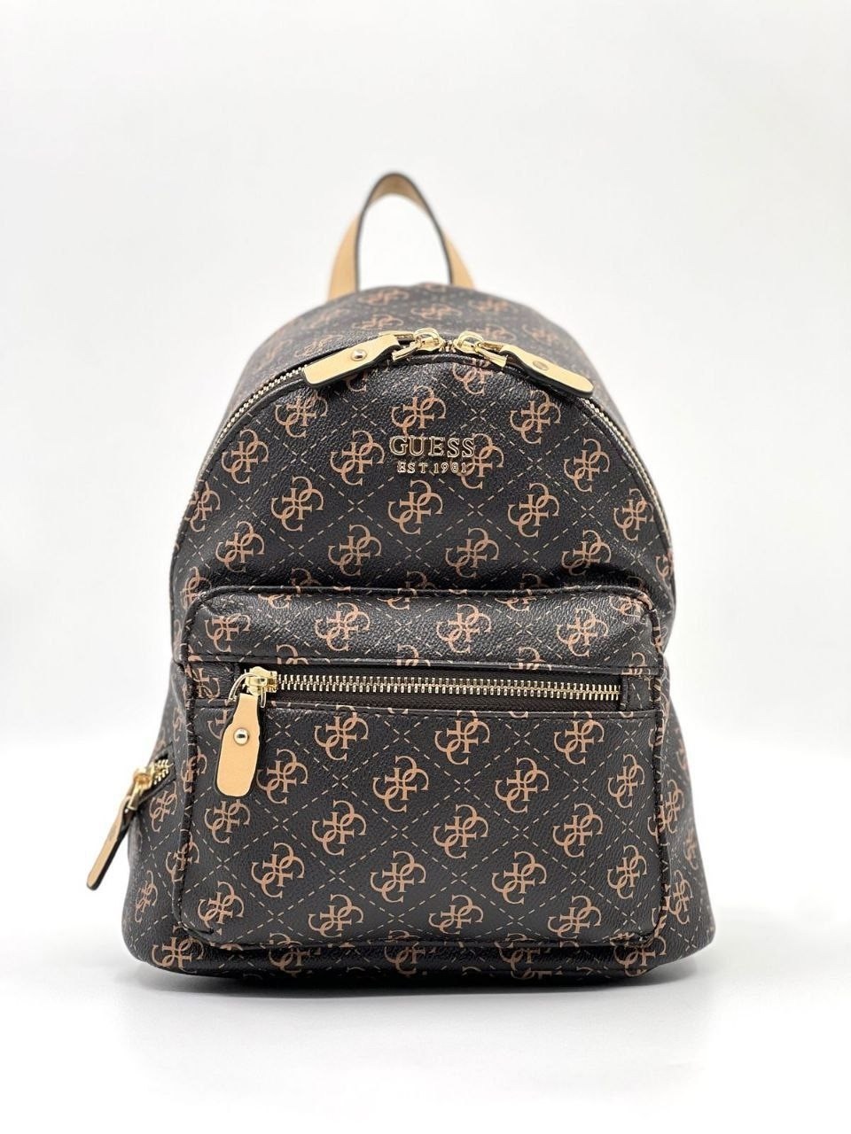 рюкзак женский guess,рюкзак guess,рюкзак guess оригинал,рюкзак guess коричневый,рюкзак женский guess hwql6994310 коричневый