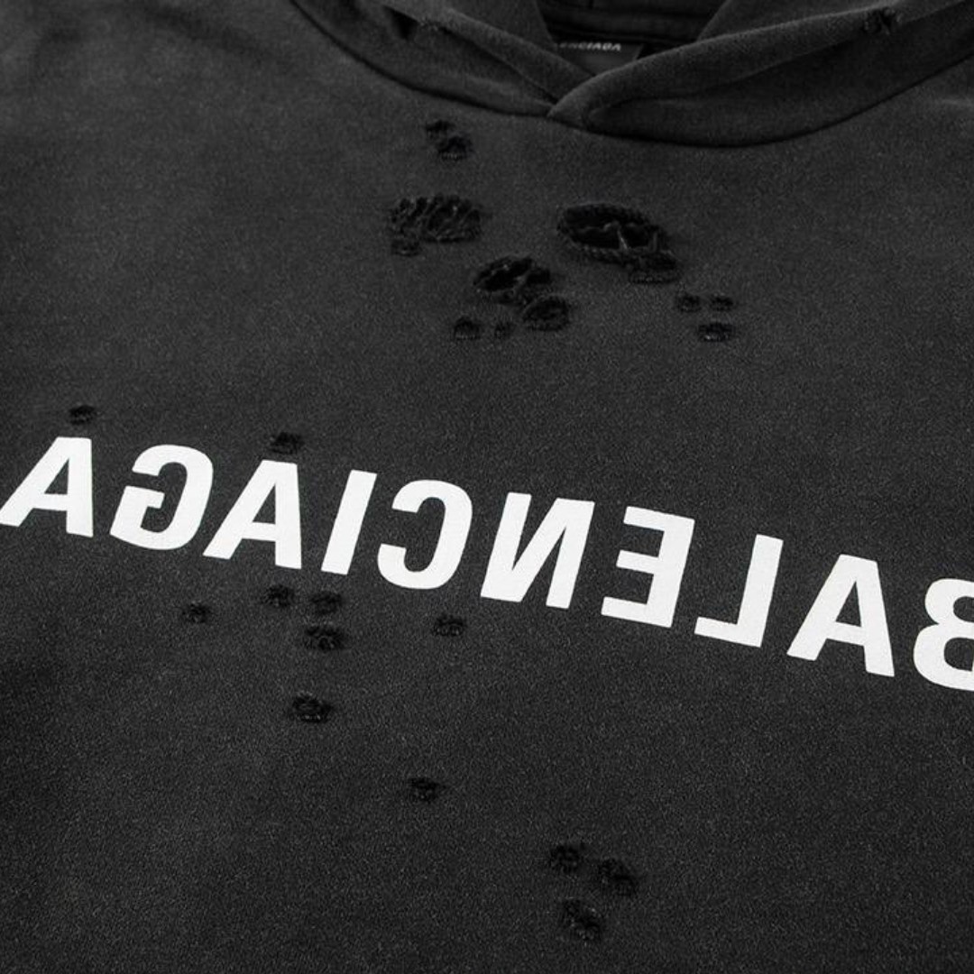 худи баленсиага черное,толстовка женская balenciaga с капюшоном черный белый,худи balenciaga,худи баленсиага,баленсиага толстовка