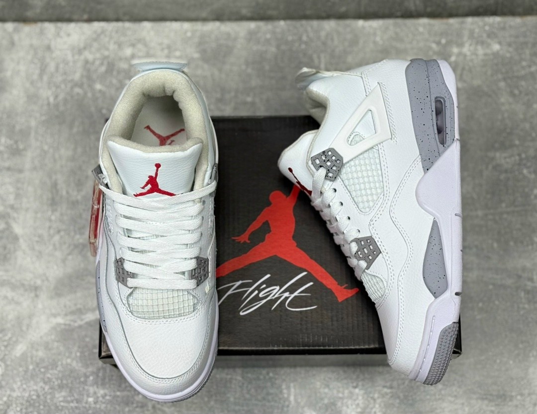 кроссовки nike air jordan 4 retro,кроссовки,мужской кроссовки,air jordan 4 white oreo,кросcовки jordan