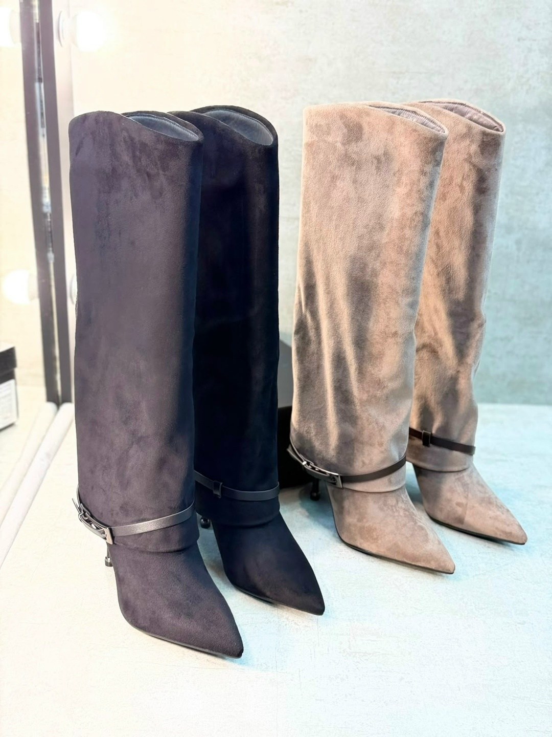 замшевые черные сапоги maison margiela,женские сапоги,ирен вартик сапоги,сапоги,