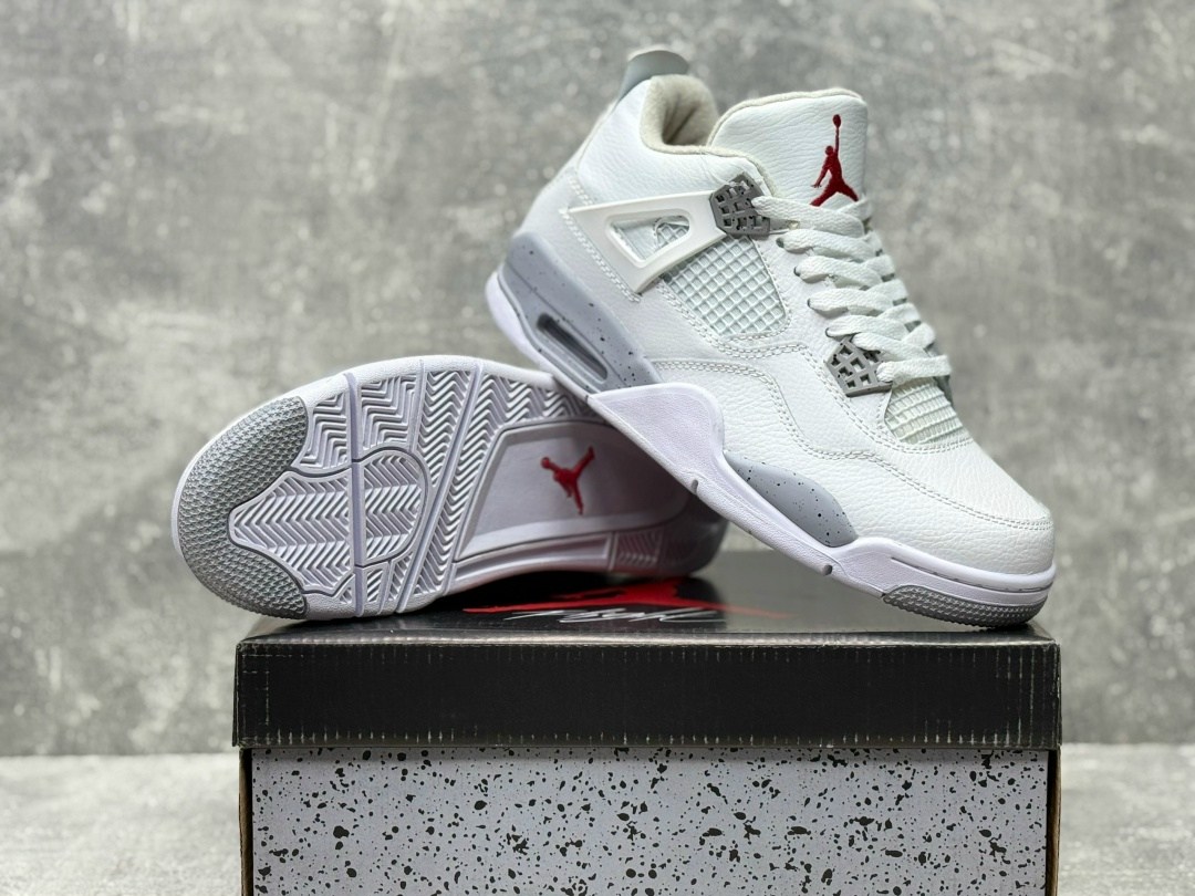 кроссовки nike air jordan 4 retro,кроссовки,мужской кроссовки,air jordan 4 white oreo,кросcовки jordan