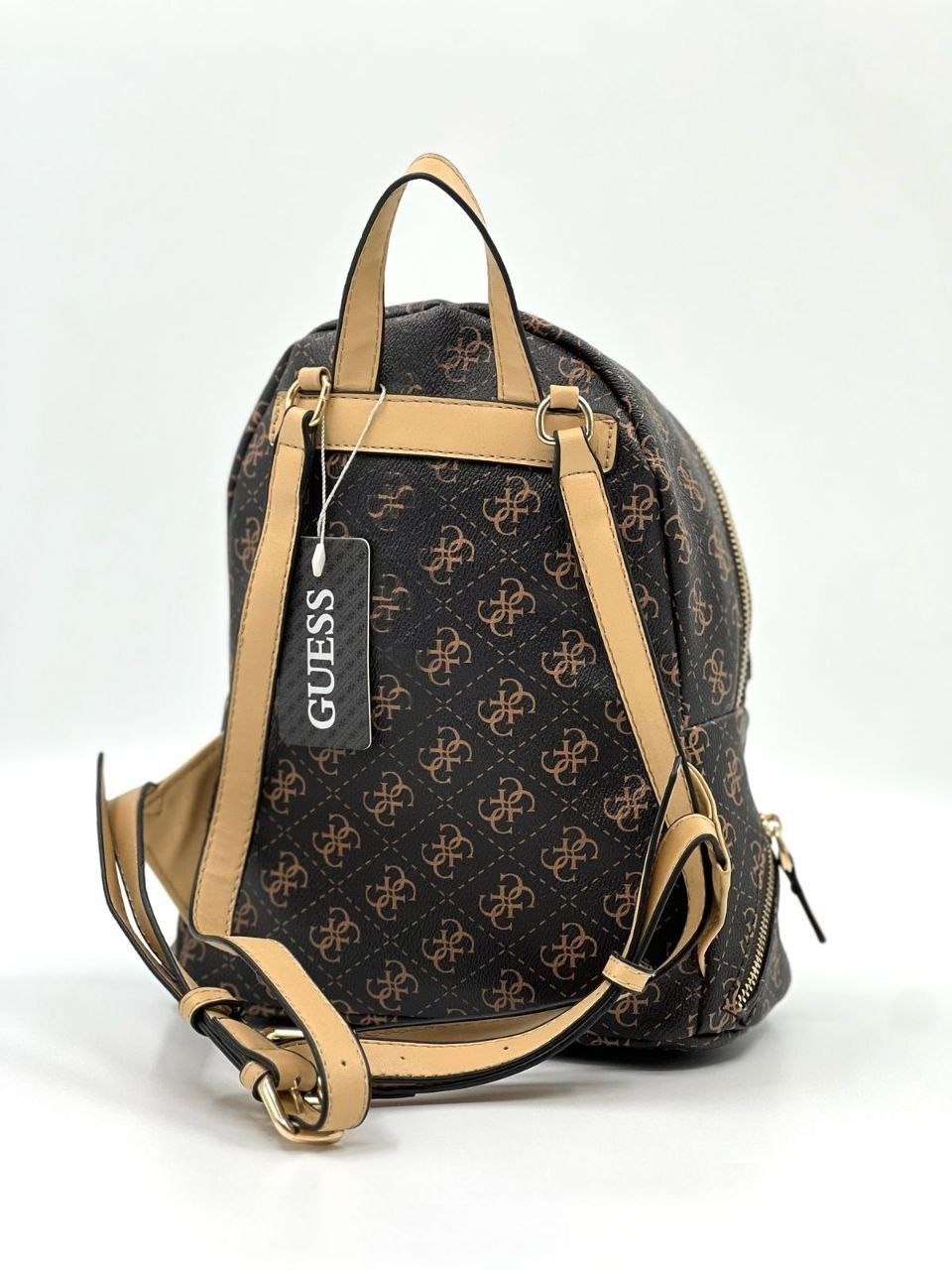 рюкзак женский guess,рюкзак guess,рюкзак guess оригинал,рюкзак guess коричневый,рюкзак женский guess hwql6994310 коричневый