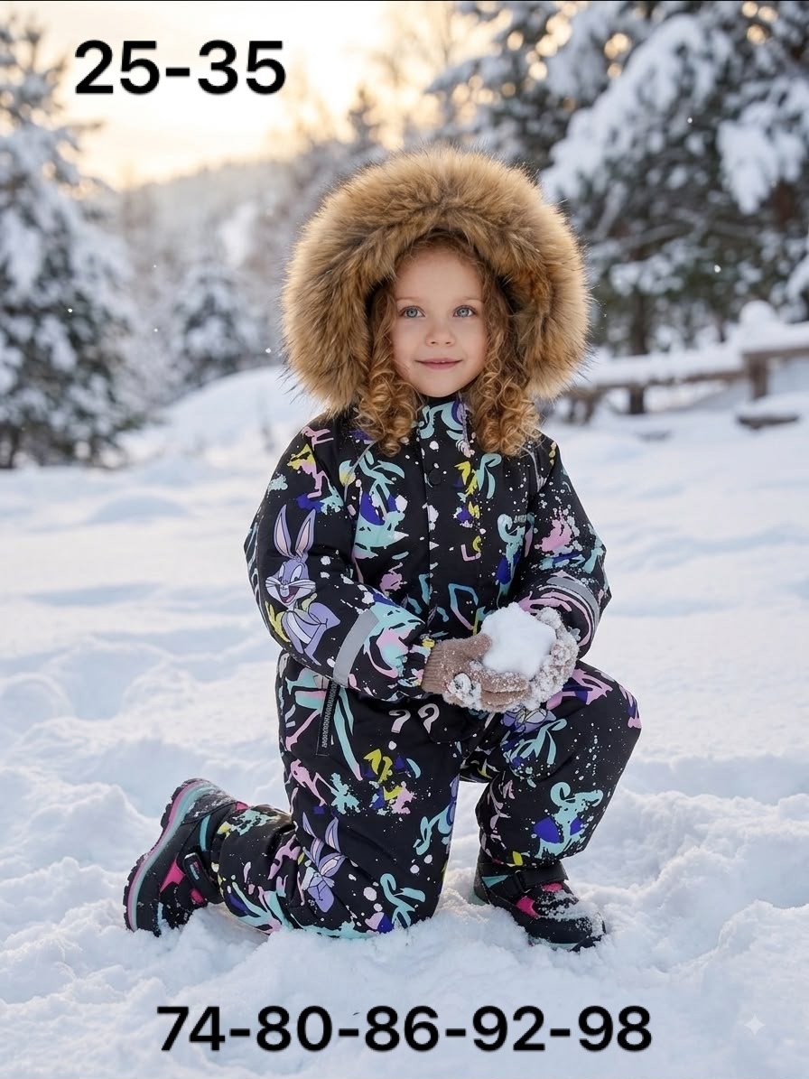 зимний комбинезон мембрана теплый с меховым капюшоном lt for kids,детский зимний комбинезон,комбинезон зимний,зимний комбинезон для девочки,зимний комбинезон мембранный olmi 272561603