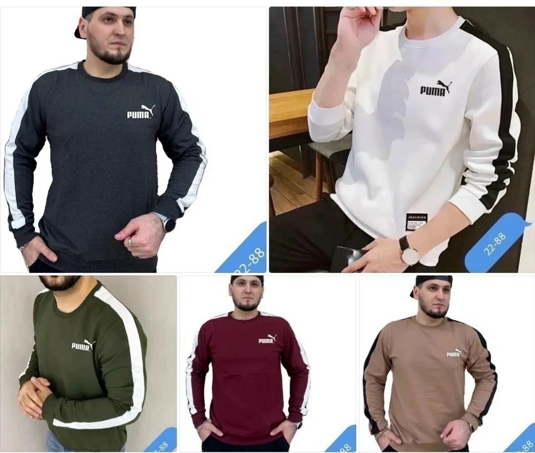 свитшот мужской puma,мужская кофта,свитшот puma,свитшот puma puma,толстовка модная