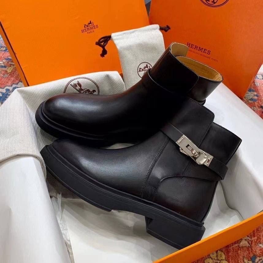 ,ботинки hermes,гермес ,женская ,модные ботильоны