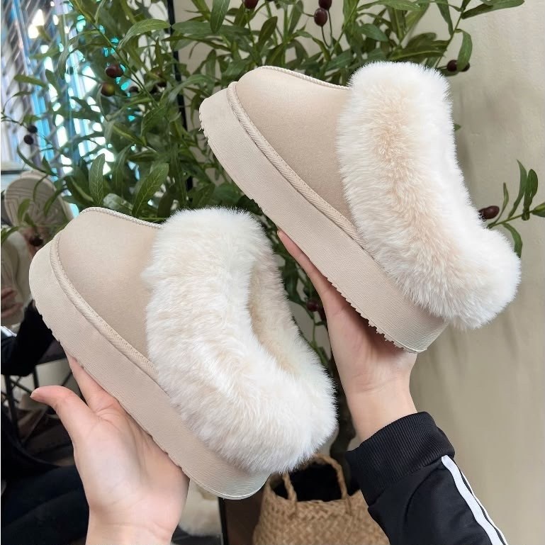 ,женские угги,угги женские ugg,ugg женские,бежевые тапочки на платформе с мехом