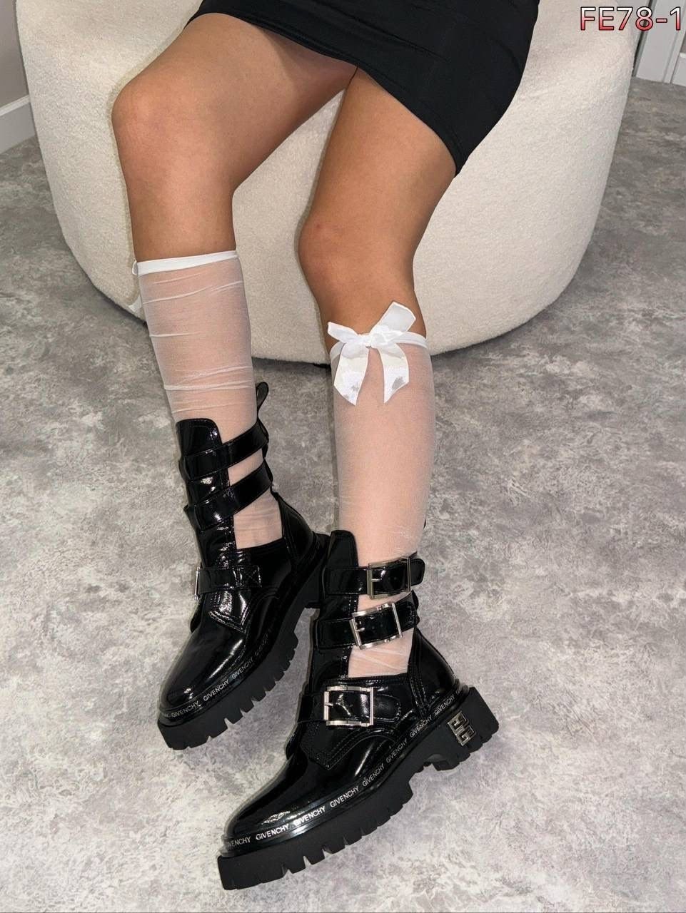 ботинки givenchy,,женские ботинки,женская , на платформе