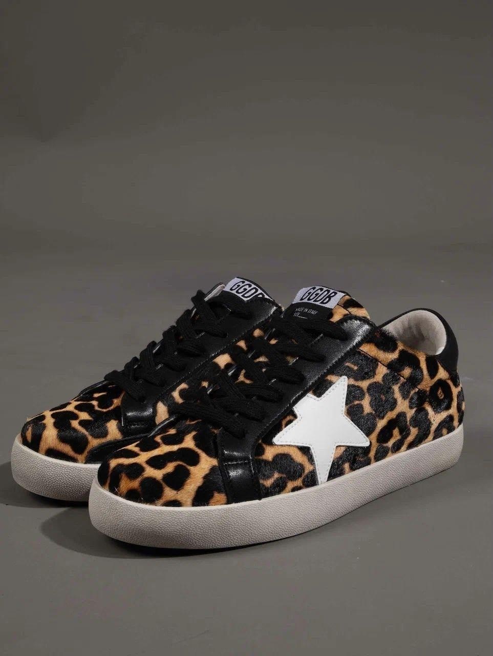 golden goose кеды леопард,golden goose леопардовые,,кеды golden goose,кроссовки golden goose