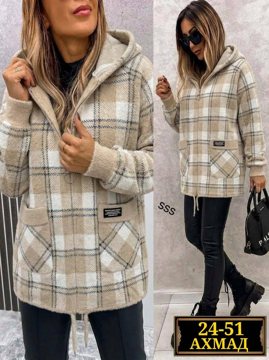 рубашка оверсайз теплая в клетку удлиненная amy store,женская кофта,куртка женская,рубашка теплая,