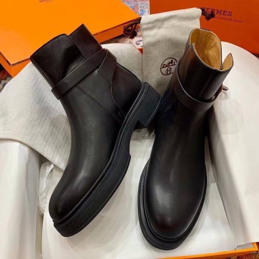 ,ботинки hermes,гермес ,женская ,модные ботильоны