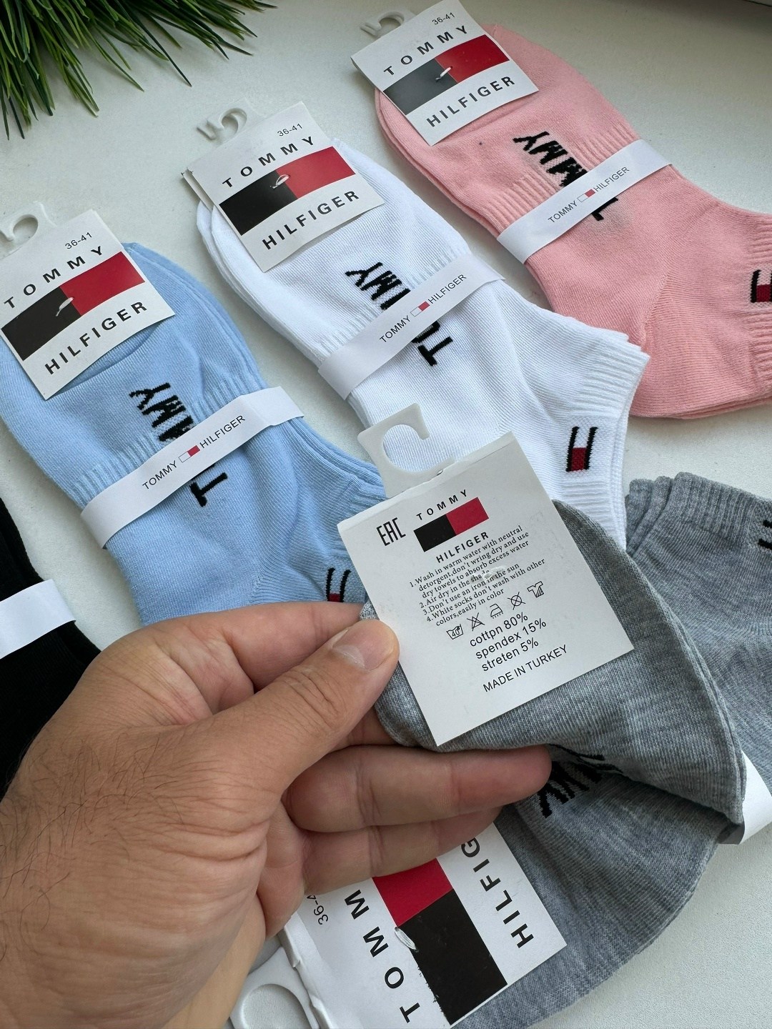 носки 10 пар tommy hilfiger,носки женское,комплект носки женские,носки мужское,носки томми хилфигер мужские