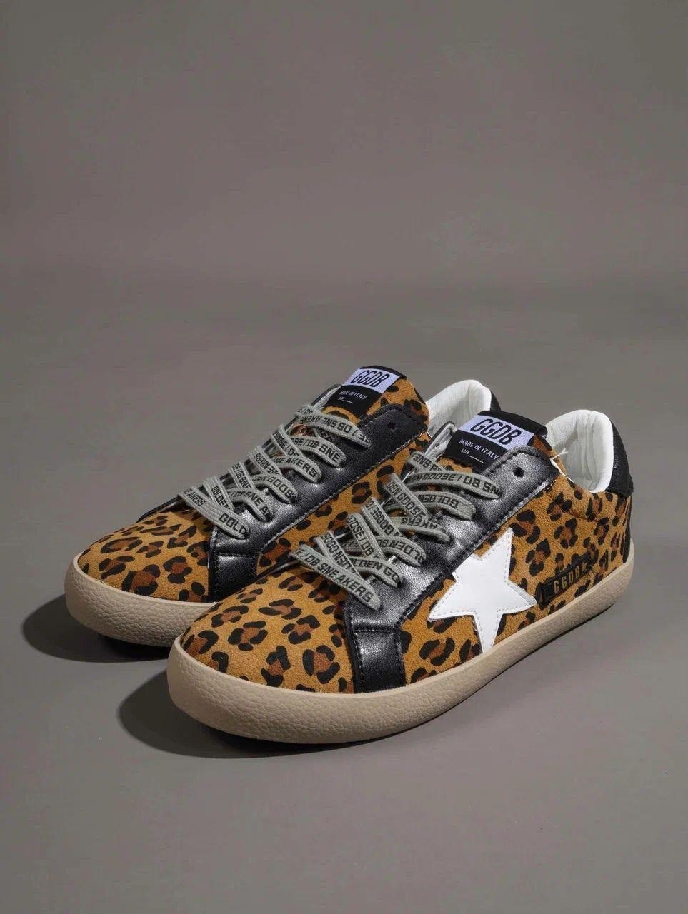 golden goose кеды леопард,golden goose леопардовые,,кеды golden goose,кроссовки golden goose
