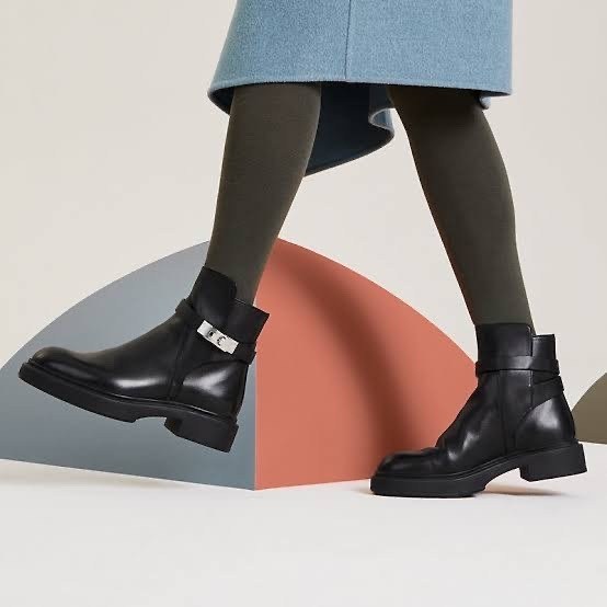 ,ботинки hermes,гермес ,женская ,модные ботильоны
