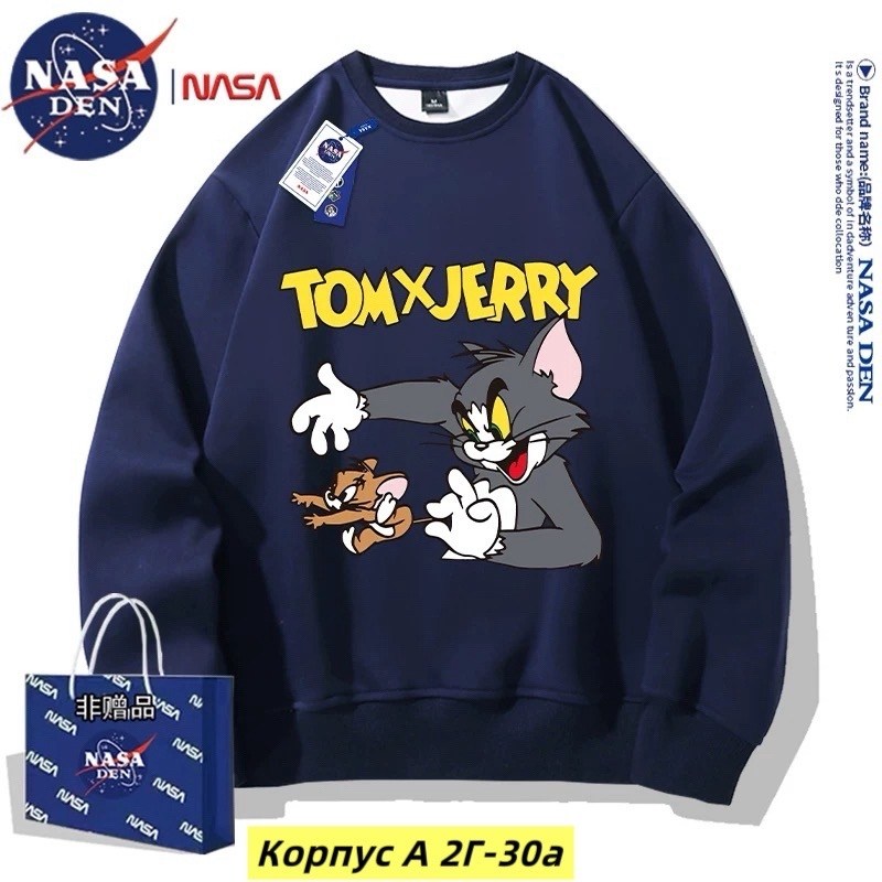 свитшот женская,свитшот для мальчиков,парный свитшот,свитшот nasa,свитшот zara том и джерри