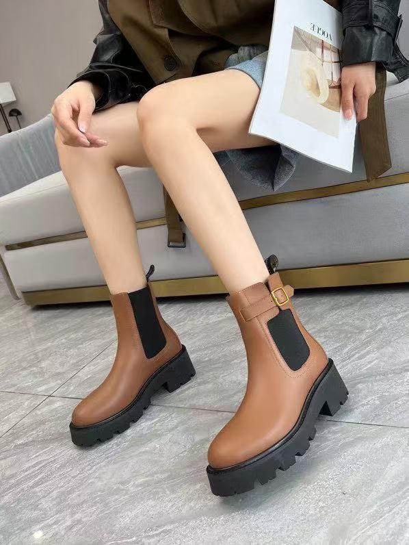 ботинки женские celine,ботинки celine,ботинки женские коричневые,замшевые ботинки,ботинки женские натуральная замша