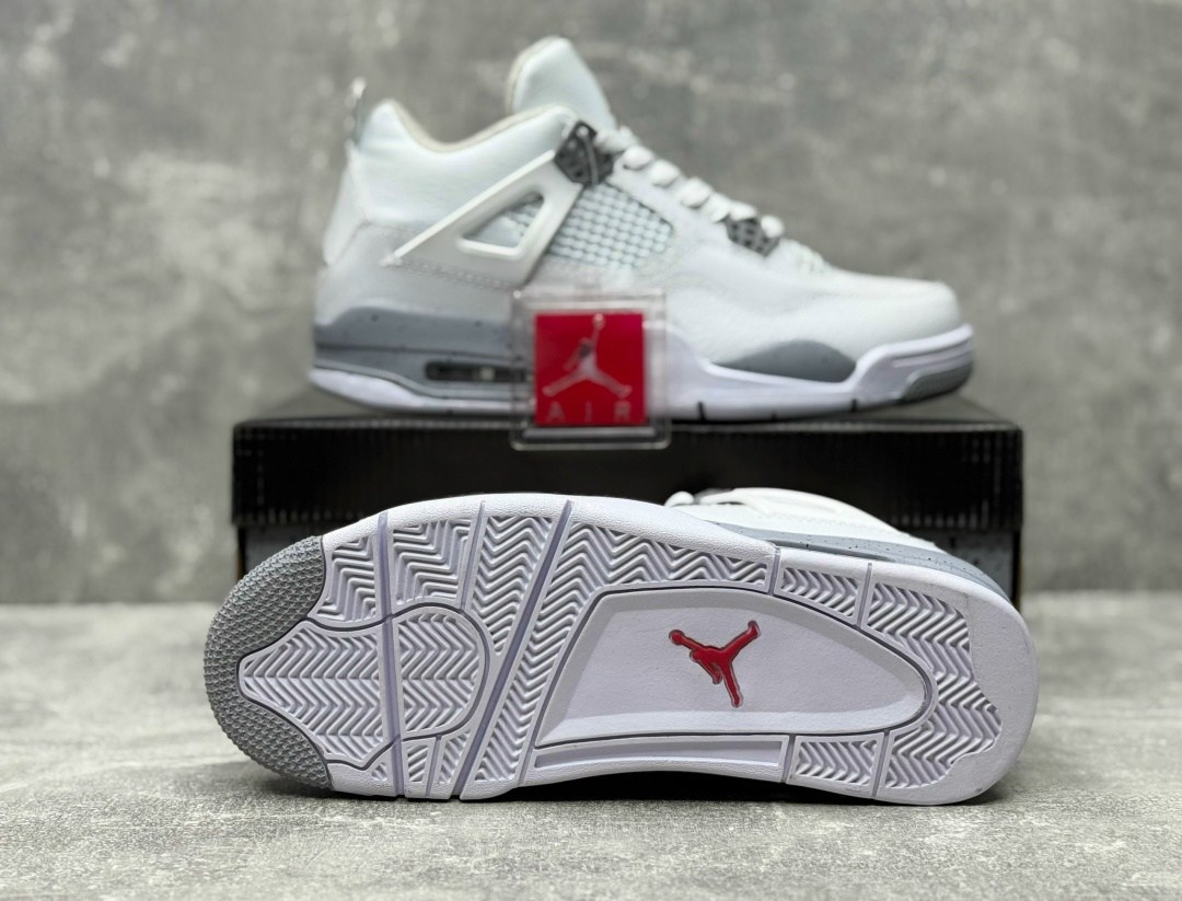 кроссовки nike air jordan 4 retro,кроссовки,мужской кроссовки,air jordan 4 white oreo,кросcовки jordan