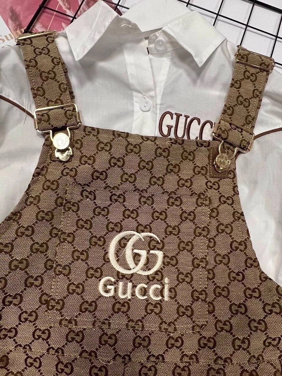 модные комплекты,рубашка gucci,костюм для мальчика,рубашка хлопок,рубашка gucci белый