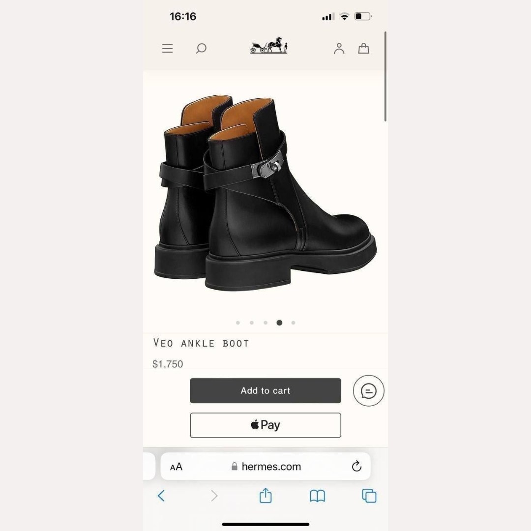 ,ботинки hermes,гермес ,женская ,модные ботильоны