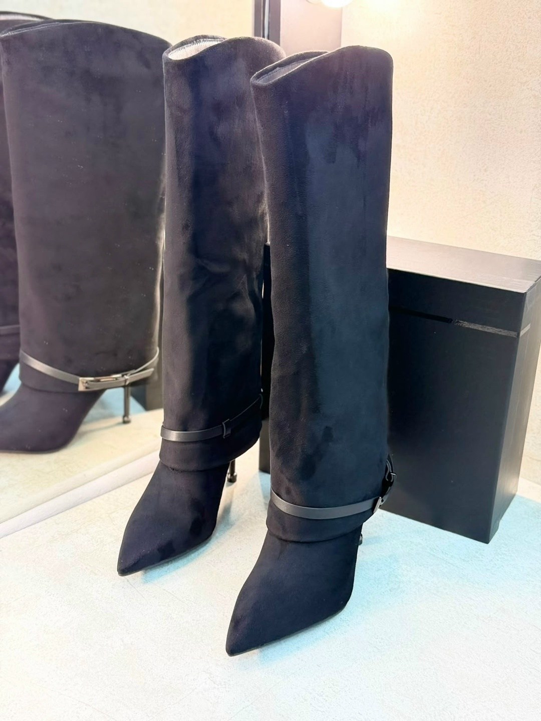 замшевые черные сапоги maison margiela,женские сапоги,ирен вартик сапоги,сапоги,