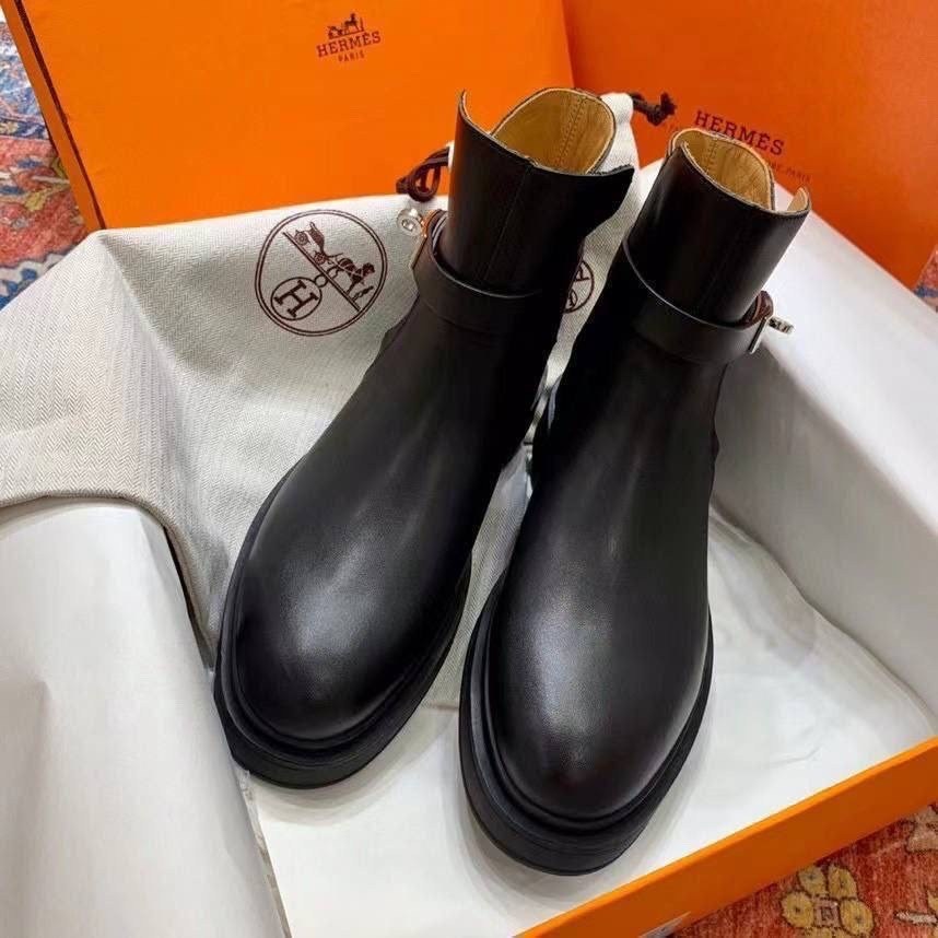 ,ботинки hermes,гермес ,женская ,модные ботильоны