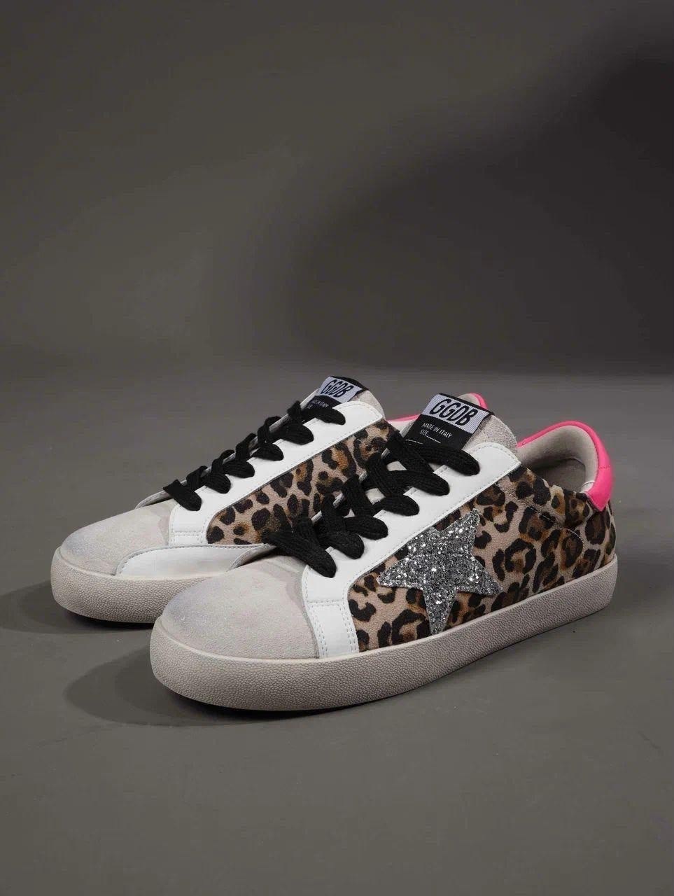 golden goose кеды леопард,golden goose леопардовые,,кеды golden goose,кроссовки golden goose
