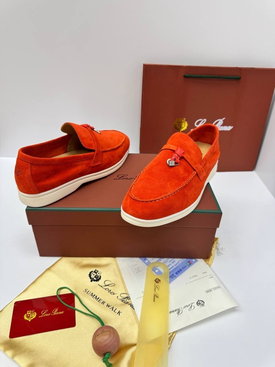 ,лоферы loro piana,лоро пиано оранжевые лоферы,loro piana  женская лоферы оранжевые,женские лоферы loro piana