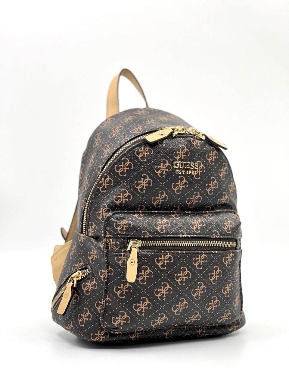 рюкзак женский guess,рюкзак guess,рюкзак guess оригинал,рюкзак guess коричневый,рюкзак женский guess hwql6994310 коричневый