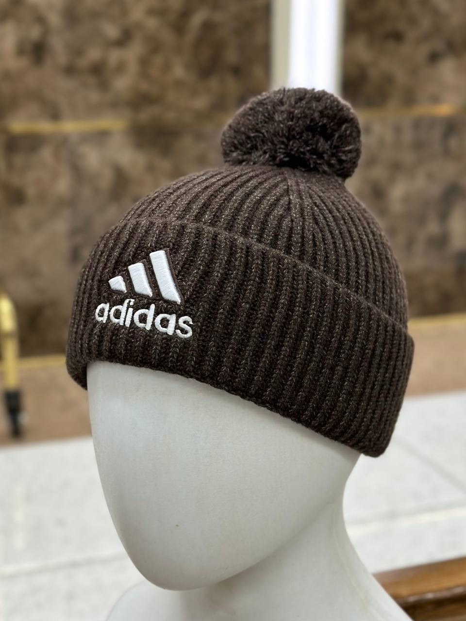 шапка adidas,шапка мужская адидас оригинал,шапка адидас красная с бомбошкой,шапка адидас,шапка бини унисекс
