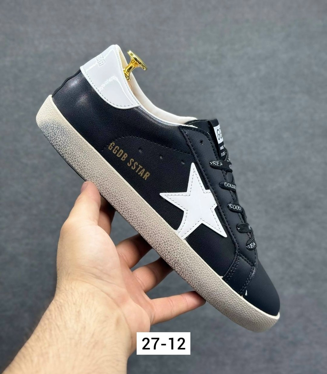 ,кеды golden goose,кроссовки golden goose,golden goose кеды hi star на платформе черный,golden goose super star