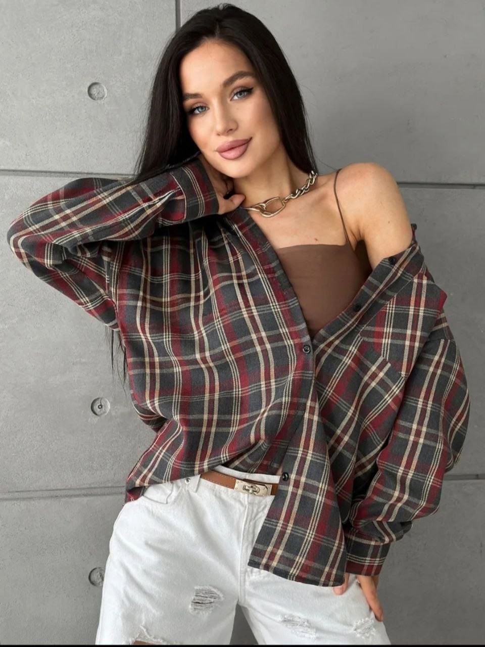 рубашка в клетку оверсайз удлиненная ulashova,рубашка женская в клетку оверсайз,оверсайз рубашка в клетку,рубашка кантри в клетку оверсайз удлиненная ulashova,рубашка в клетку оверсайз удлиненная ulya
