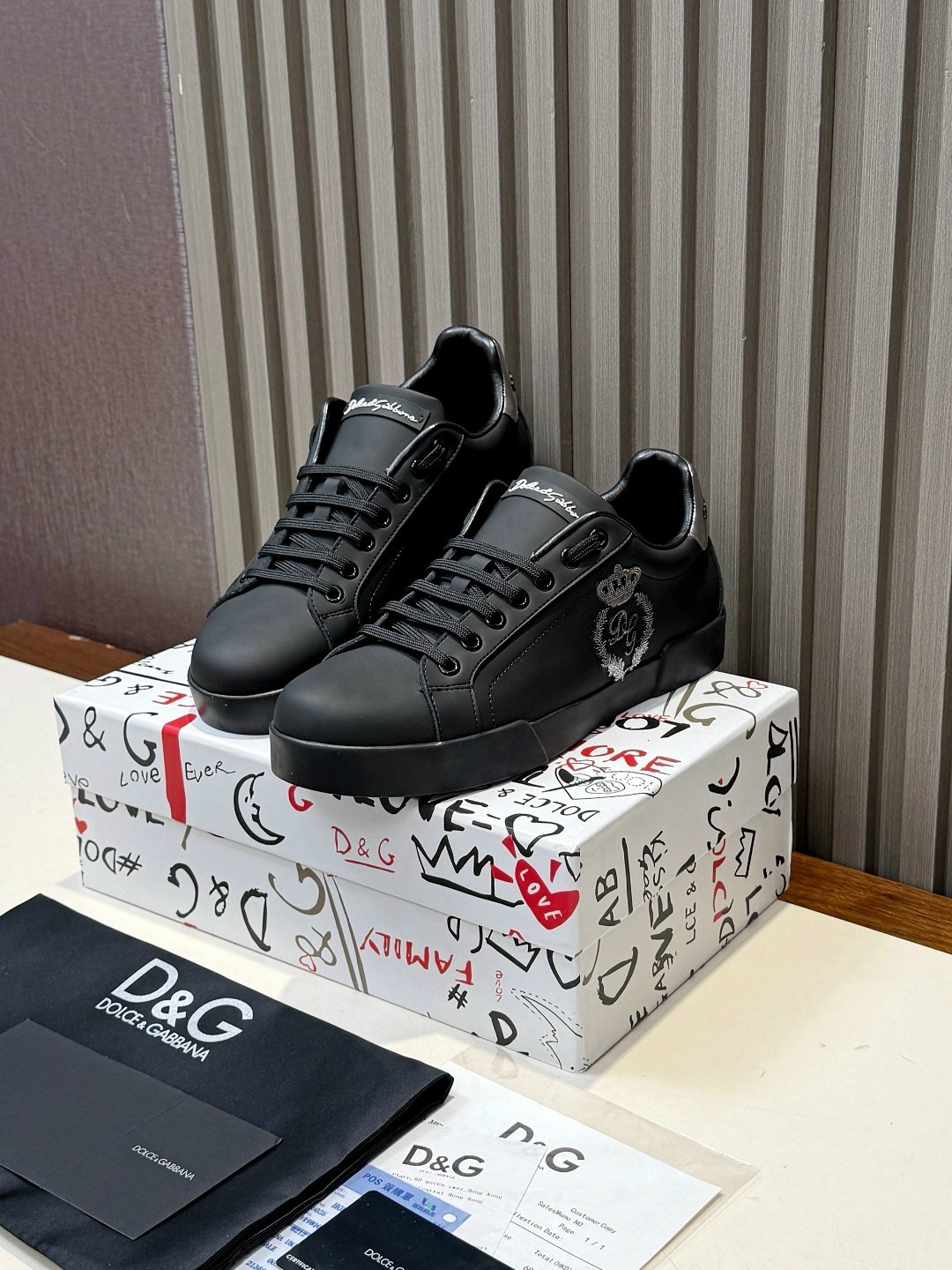 мужские кроссовки dolce & gabbana,кеды мужские dolce & gabbana,мужские брендовые кроссовки дольче габбана,dolce & gabbana кожаные кроссовки чёрного цвета portofino,кеды dolce&gabbana
