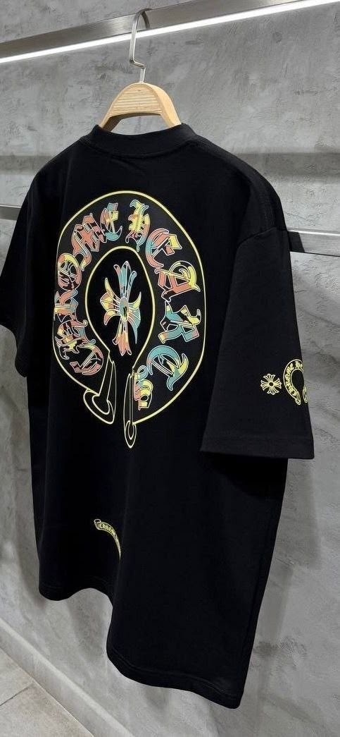 футболки chrome hearts,мужской футболки,дизайн одежда,футболки оверсайз мужские