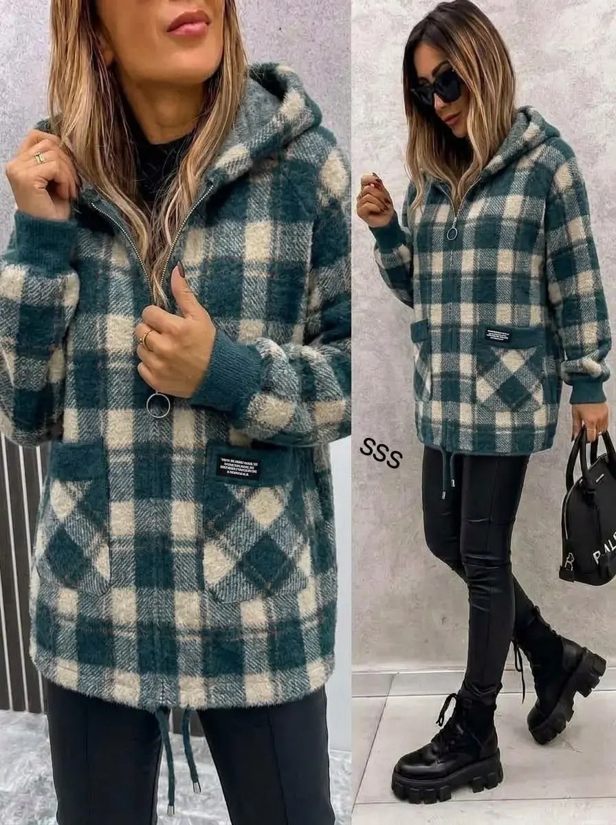 рубашка оверсайз теплая в клетку удлиненная amy store,женская кофта,рубашка теплая,кардиган,рубашка с капюшоном