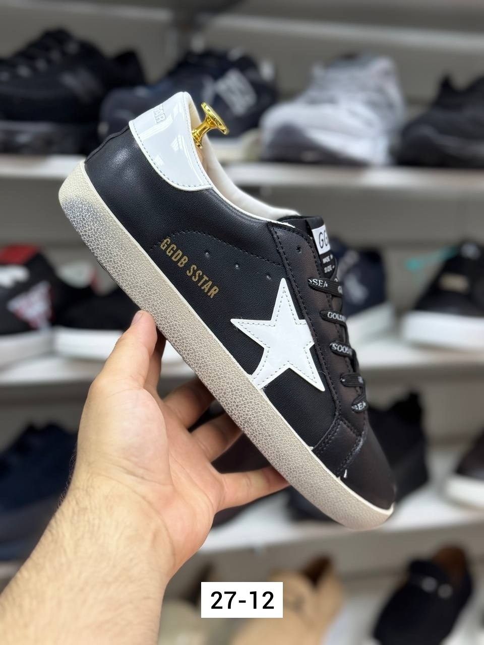 ,кеды golden goose,кроссовки golden goose,golden goose кеды hi star на платформе черный,golden goose super star