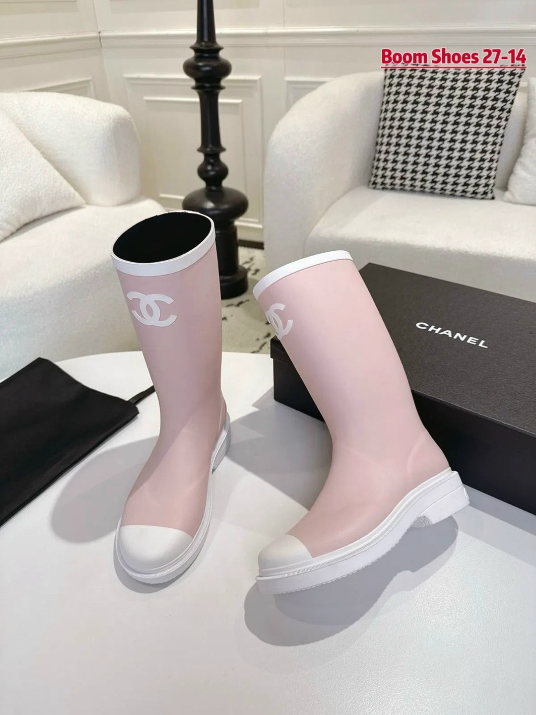 сапоги резиновые,чемодан розовый,,резиновые сапоги chanel,чемодан для переноски