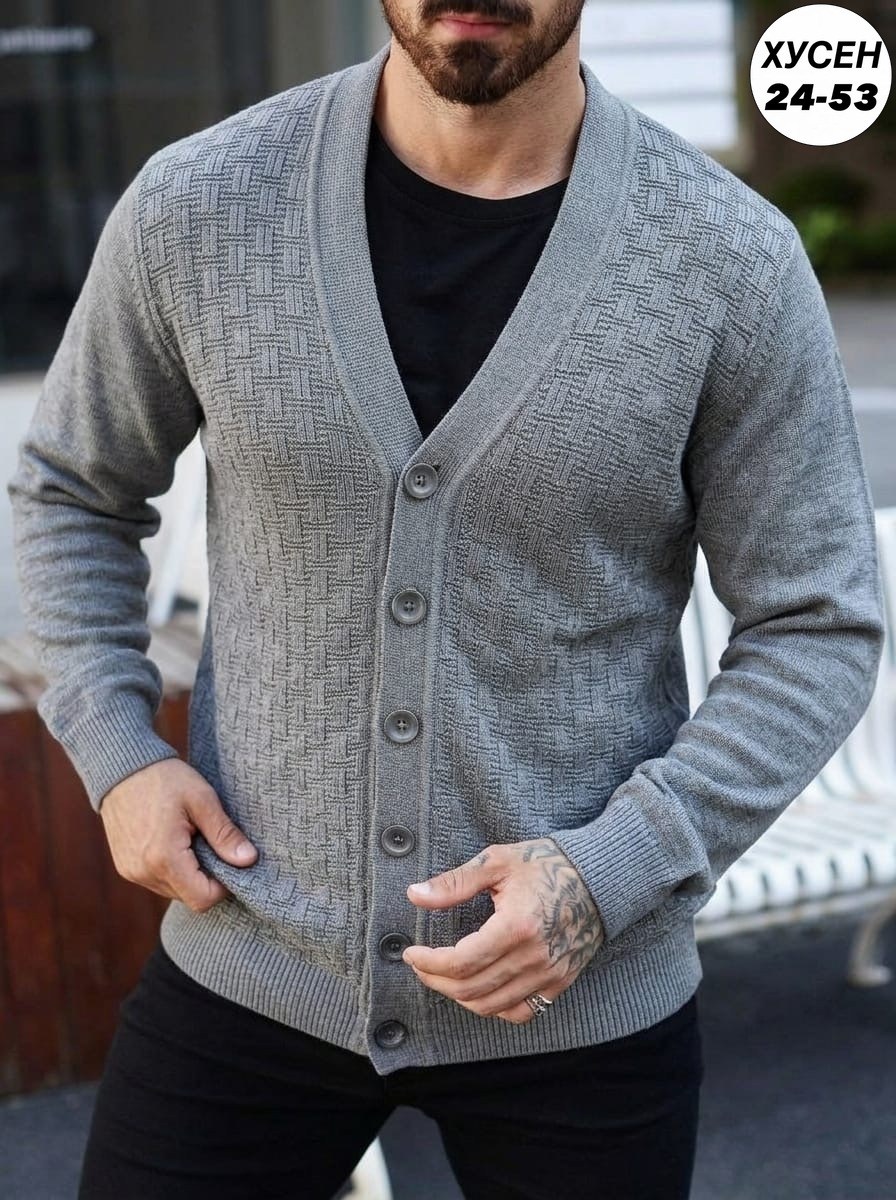 кардиган для мужчин,толстовка кардиган,кардиган мужской valiberta 694 серый s/m,кардиган,кофта кардиган