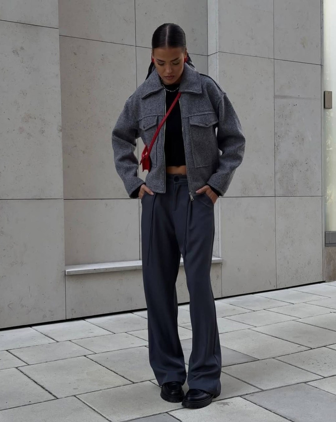 брюки оверсайз,брюки палаццо широкие с карманами,куртка модная,стильная куртка