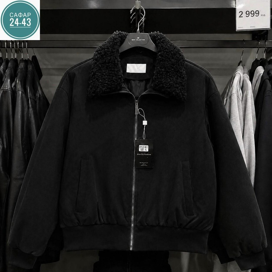 куртка с воротником,куртка,бомбер куртка,куртка женская,куртка boss water-repellent with faux-fur collar темно-синяя